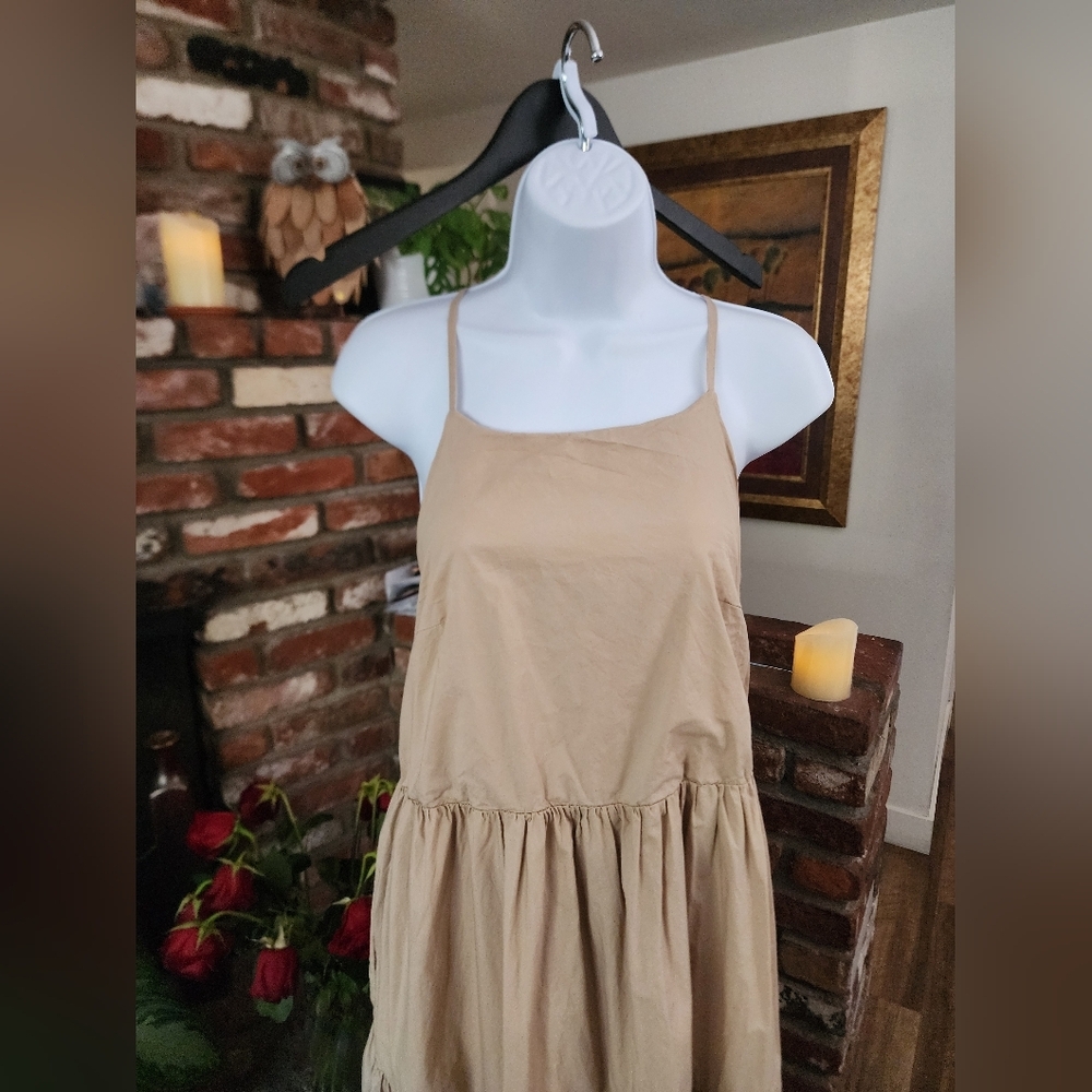 By Egreis Boho Cottagecore Oversized Tiered Maxi Dress - Picture 3 of 10